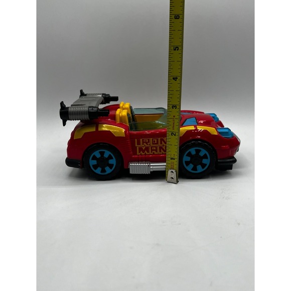 Marvel Iron Man's HOVER CAR Vehicle Super Hero Squad Loose Incomplete - Picture 13 of 14
